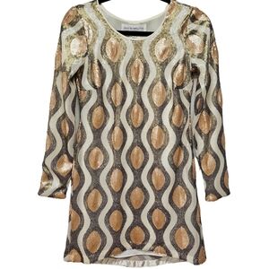 Dress the Population 'Cassandra' sequin shift dress